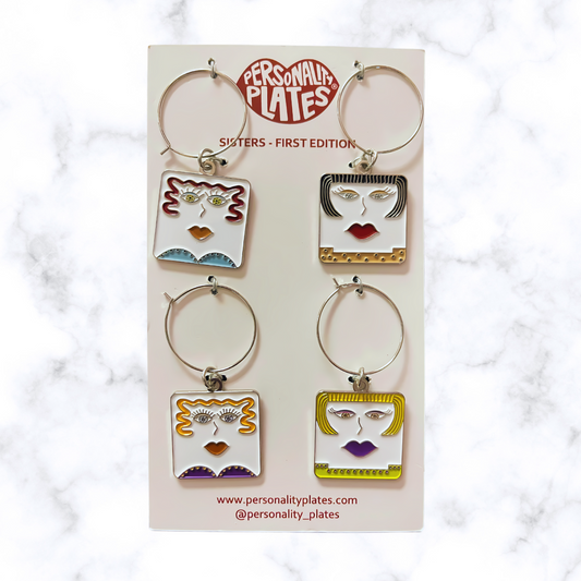 WINE GLASS CHARMS (Original)