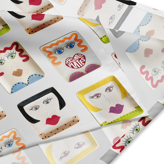 SQUARE SCARF / TABLEWARE NAPKIN - Original Sisters