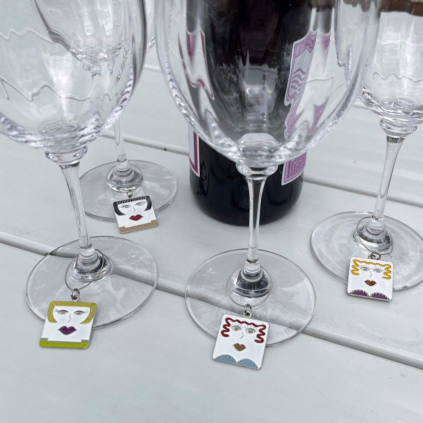 WINE GLASS CHARMS (Original)